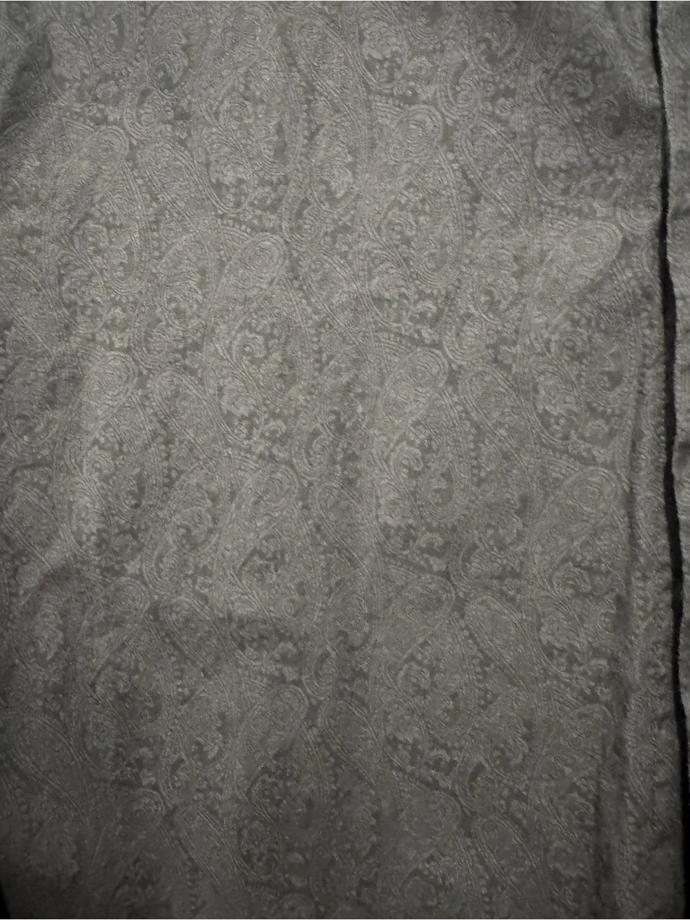 Express Slim MX Black Paisley Jacquard Dress Shirt | Slim Fit | Size Large